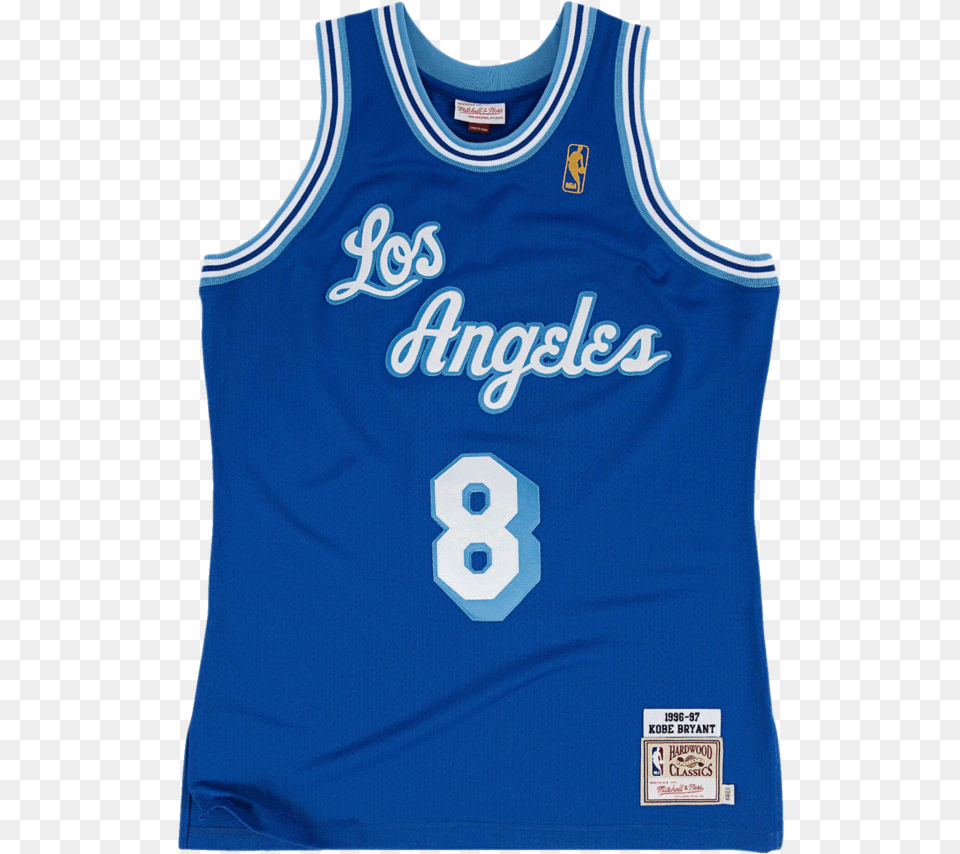 Mitchell Amp Ness Kobe Bryant 96 97 Los Angeles Lakers, Clothing, Shirt, Jersey Free Png