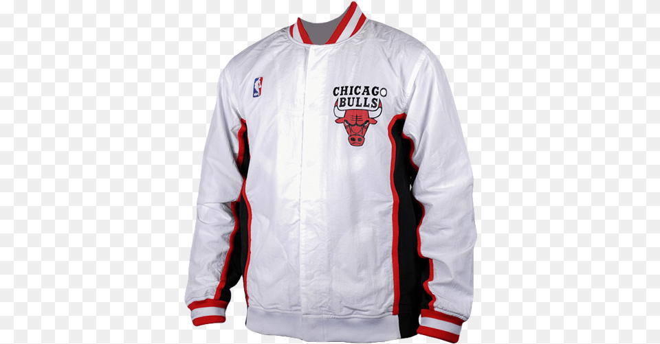 Mitchell Amp Ness Nba Chicago Bulls Authentic Warm Up Chicago Bulls, Clothing, Coat, Jacket, Shirt Free Transparent Png