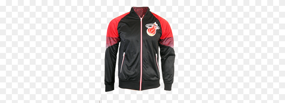 Mitchell Amp Ness Nba Miami Heat Court Vision Blouse Bluza Mitchell Amp Ness Nba Miami Heat Court Vision, Clothing, Coat, Jacket, Hoodie Free Png Download