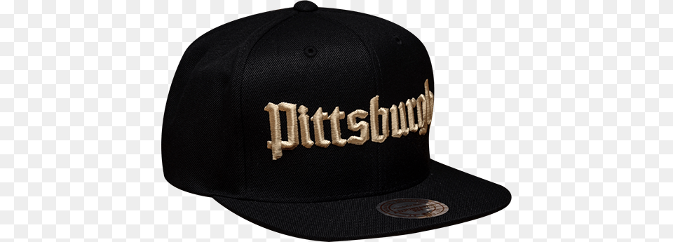 Mitchell Amp Ness Nhl Pittsburgh Penguins Gotham City Cap, Baseball Cap, Clothing, Hat Png