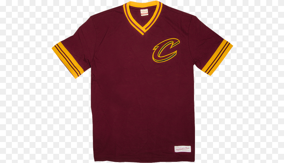 Mitchell Amp Ness Overtime Win Vintage Cleveland Cavaliers, Clothing, Maroon, Shirt, T-shirt Free Transparent Png