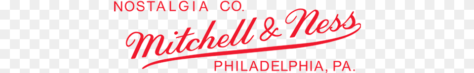 Mitchell And Ness, Text Free Png