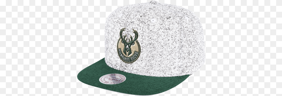 Mitchell U0026 Ness Milwaukee Bucks Norest Snapback Baseball Cap, Baseball Cap, Clothing, Hat Png Image