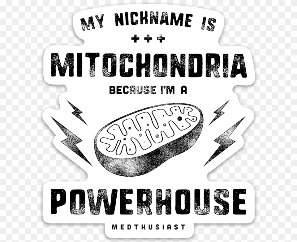 Mitochondria Powerhouse Sticker Clip Art, Advertisement, Poster Png