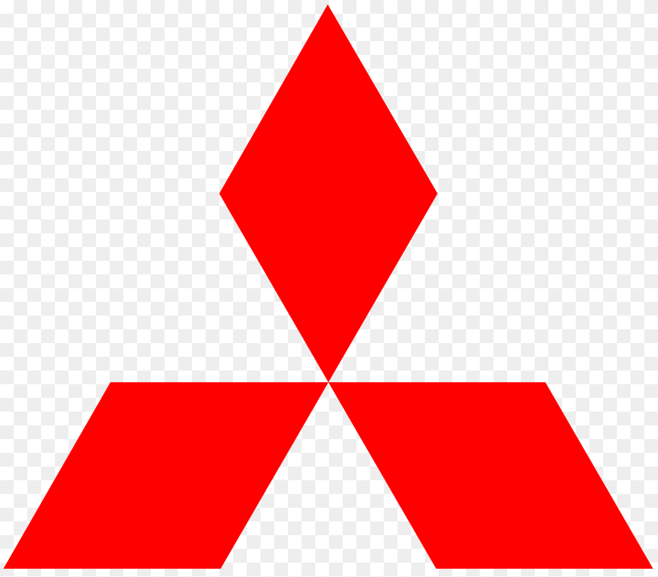 Mitsubishi, Symbol, Triangle, Star Symbol Free Png Download