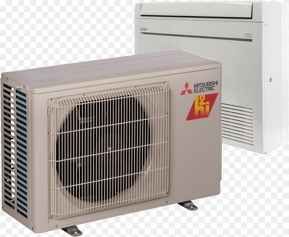 Mitsubishi 9000 Btu Floor Mounted Mini Split Heat Air Conditioning, Appliance, Device, Electrical Device, Air Conditioner Free Png Download