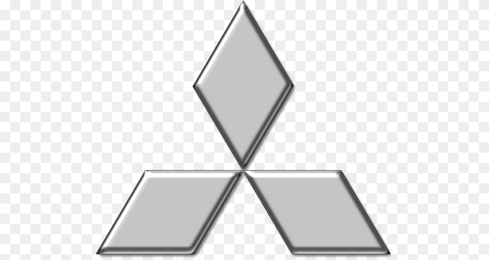 Mitsubishi Car Logos Car Logo Mitsubishi, Triangle, Symbol Free Png Download