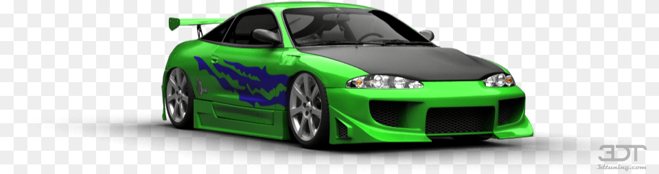 Mitsubishi Eclipse Gsx Coupe 1995 Tuning 3d Tuning, Car, Vehicle, Transportation, Wheel Png