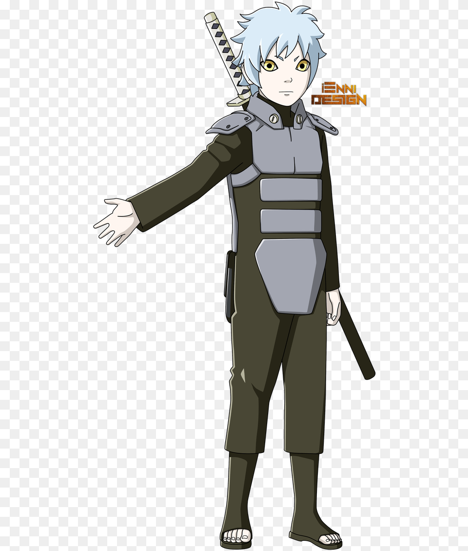 Mitsuki War Outfit, Book, Comics, Publication, Boy Png Image