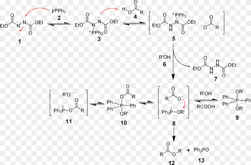 Mitsunobu Reaction Mechanism Art, Blackboard, Nature, Night, Outdoors Png Image