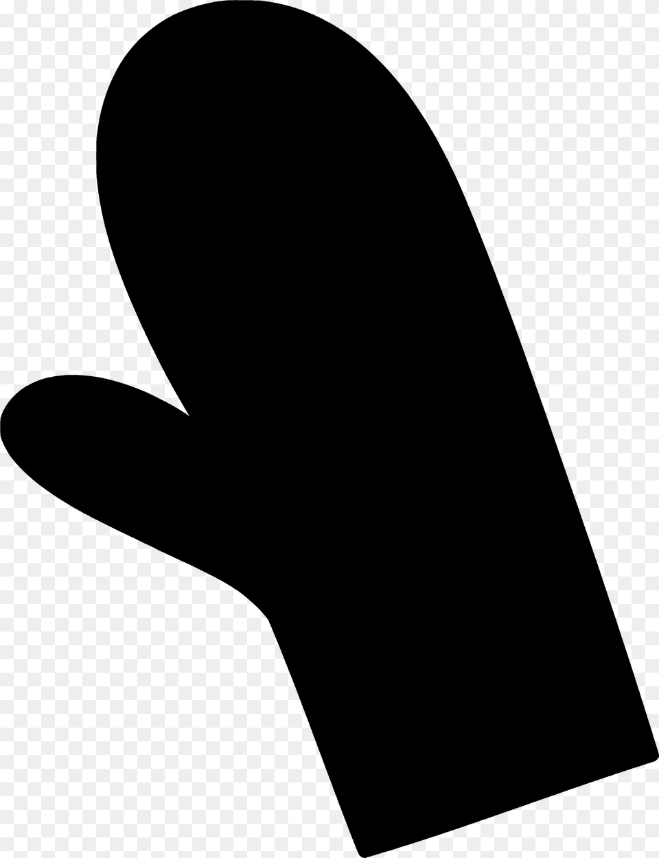 Mitten Silhouette, Clothing, Glove, Astronomy, Moon Free Transparent Png