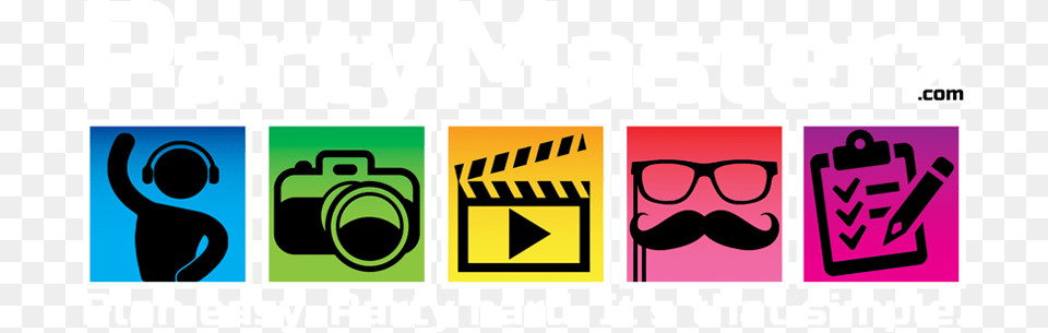 Mitzvah Dj Games, Accessories, Sunglasses, Logo, Camera Png Image