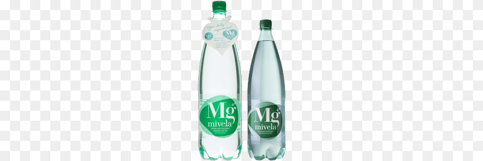 Mivela Water Logo Mivela Mg Water Sparkling Natural Mineral, Bottle, Beverage, Mineral Water, Water Bottle Free Transparent Png