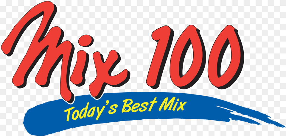 Mix 100 Flyaway To See Lady Gaga In Chicago Official Mix, Logo, Dynamite, Weapon, Text Free Png Download