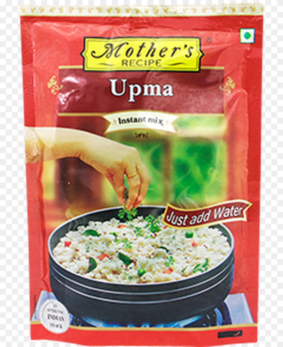 Mix 180g Mother39s Recipe Instant Upma, Food, Lunch, Meal, Dish Png
