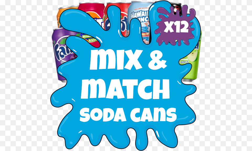 Mix And Match Soda Cans, Dynamite, Weapon, Advertisement, Can Free Png Download