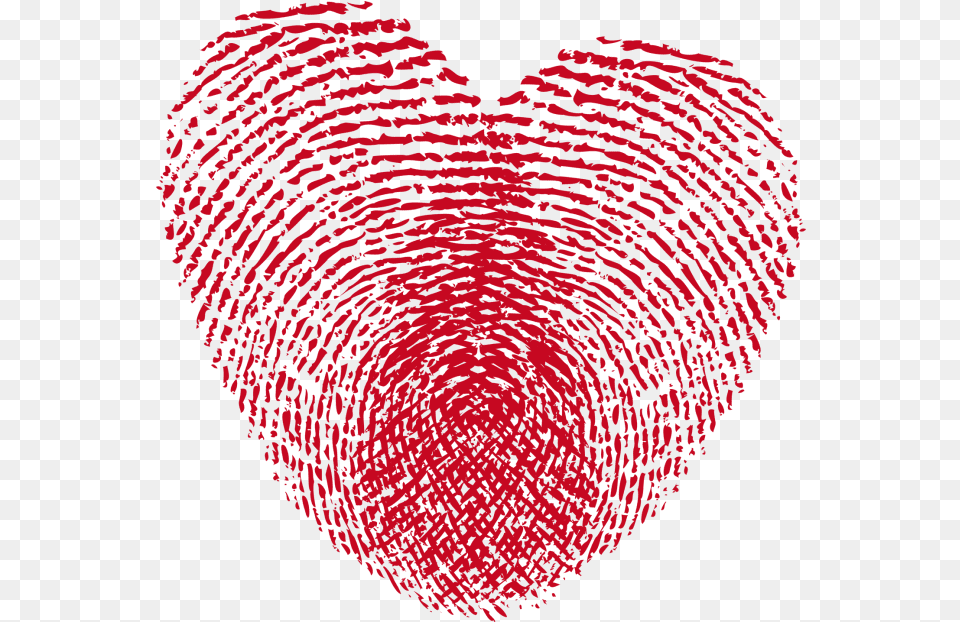 Mix Fingerprint Heart, Home Decor Png Image