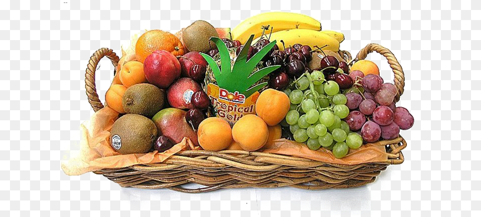 Mix Fruit Photo Fruit Basket, Food, Plant, Produce, Banana Png Image