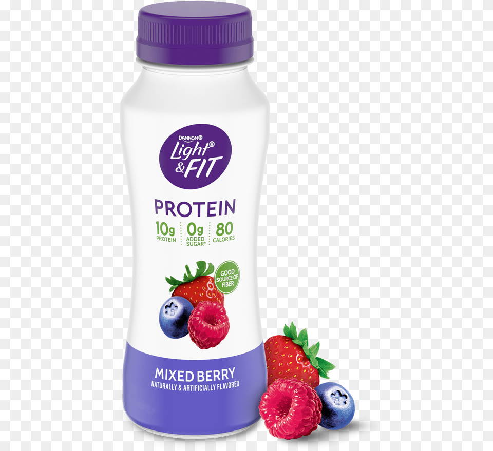 Mixed Berry Protein Smoothie Light And Fit Mixed Berry, Produce, Plant, Fruit, Food Png Image