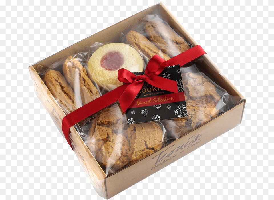 Mixed Christmas Cookie Gift Pack Wedding Favors, Food, Sweets, Box, Bread Png Image
