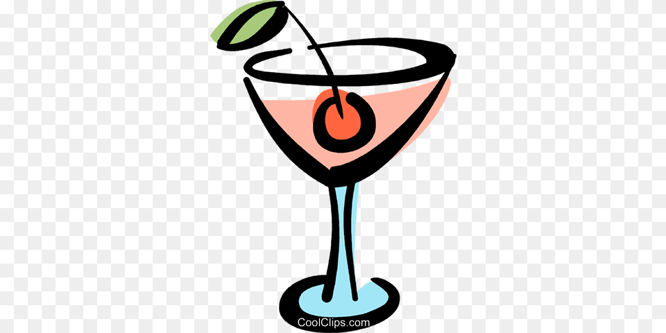 Mixed Drink Royalty Vector Clip Art Illustration, Alcohol, Beverage, Cocktail, Martini Free Transparent Png