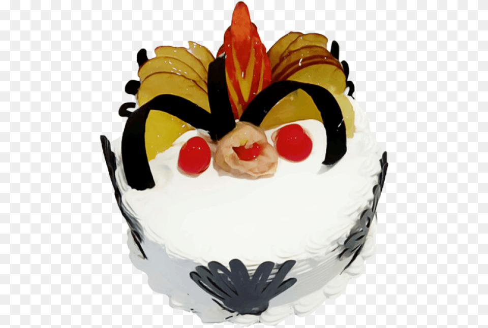 Mixed Fruit Cake Fruitcake, Birthday Cake, Cream, Dessert, Food Png