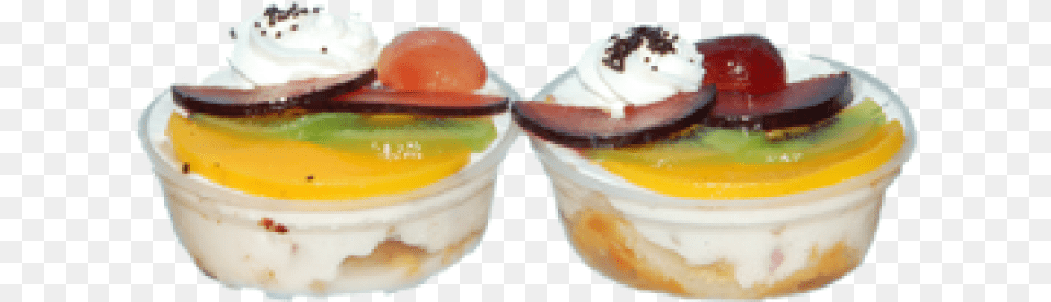 Mixed Fruit Pudding Fruit Pudding Cup, Cream, Dessert, Food, Ice Cream Free Png