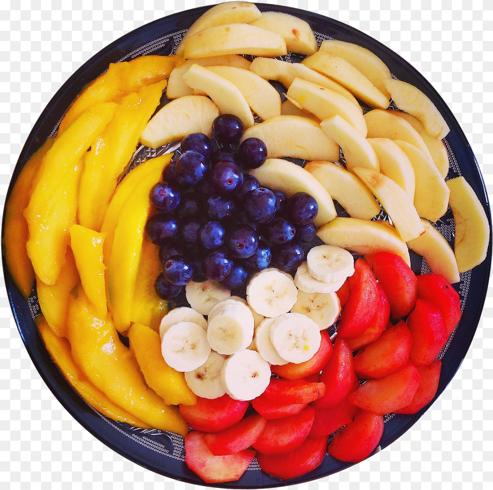 Mixed Fruits In A Plate Fruit, Platter, Dish, Food, Meal Png