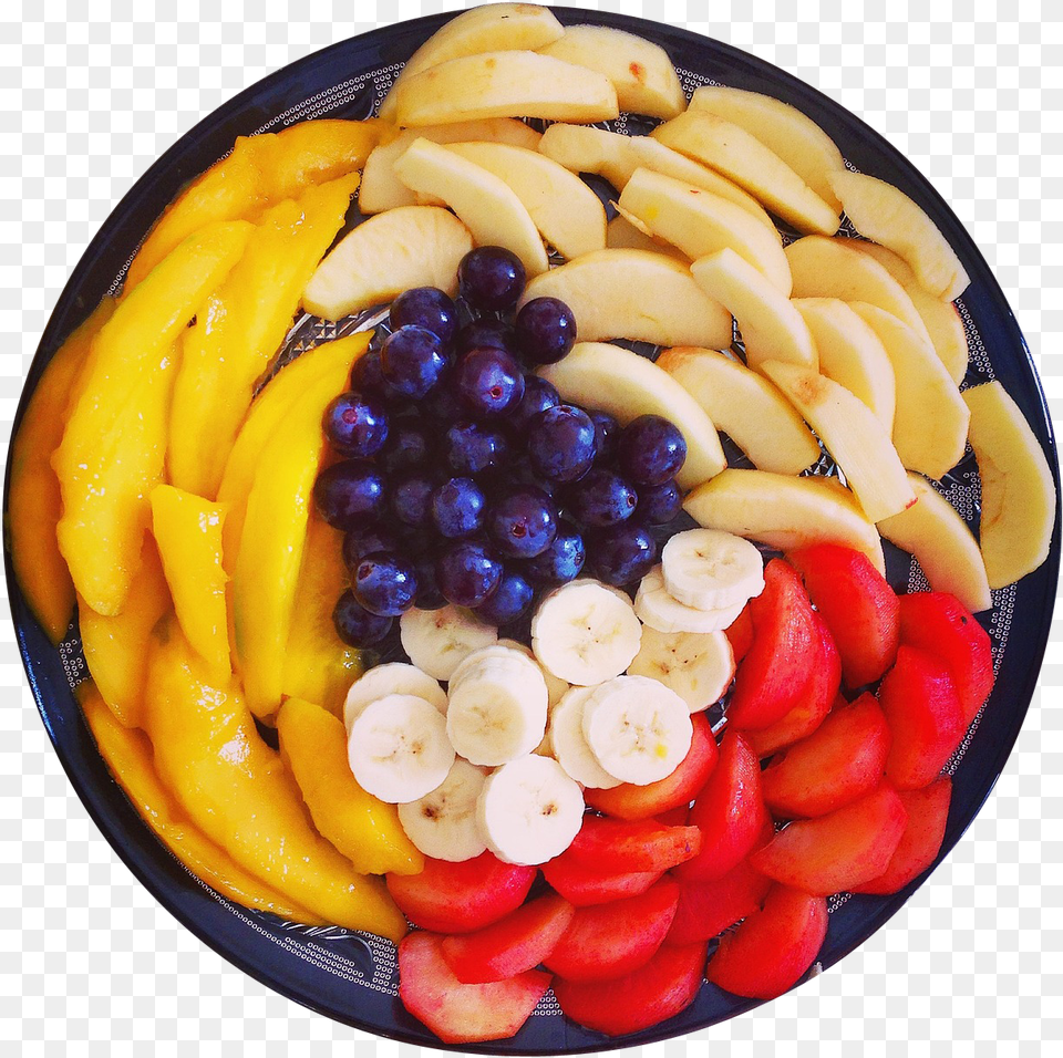 Mixed Fruits In A Plate Image Fruits In Plate, Platter, Dish, Food, Meal Free Transparent Png