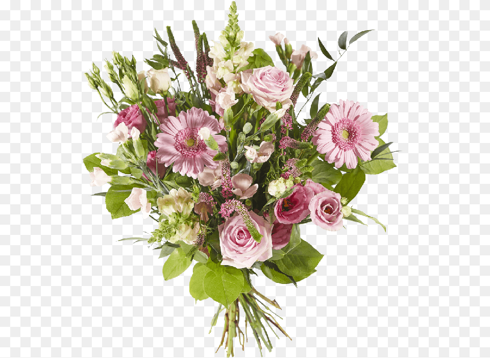Mixed Pink Flowers Bouquet Happy Birthday Angela Flower, Flower Arrangement, Flower Bouquet, Plant, Art Png Image