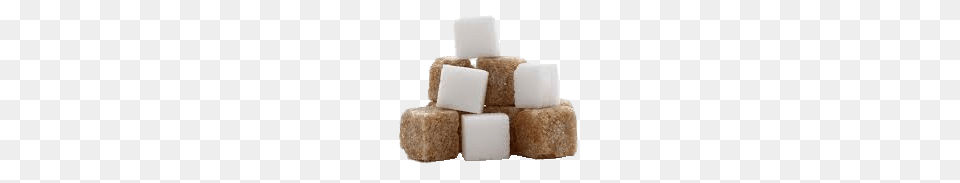 Mixed White And Brown Sugar Cubes, Food, Cake, Dessert, Wedding Png Image