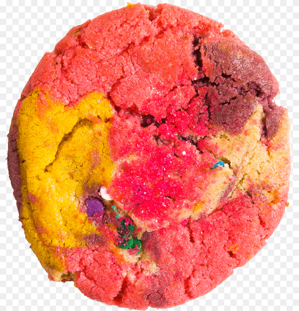 Mixed With An Array Of Colored Sugar Cookies And A Muffin, Food, Sweets Free Transparent Png