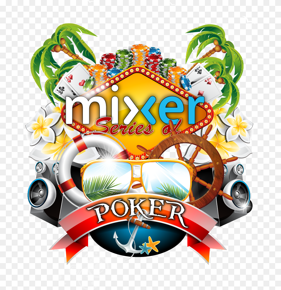 Mixer Series Of Poker, Dynamite, Weapon, Machine, Wheel Png