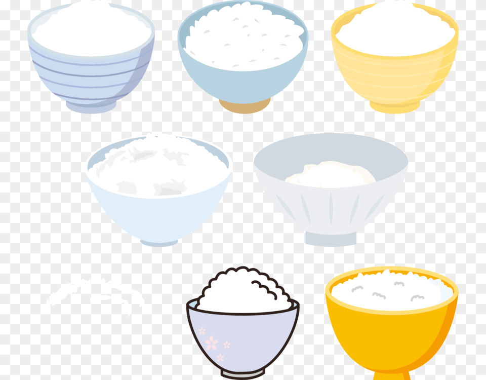 Mixing Bowlfoodbowl Bowls Of Rice Clipart, Bowl, Lighting, Powder, Cream Png Image
