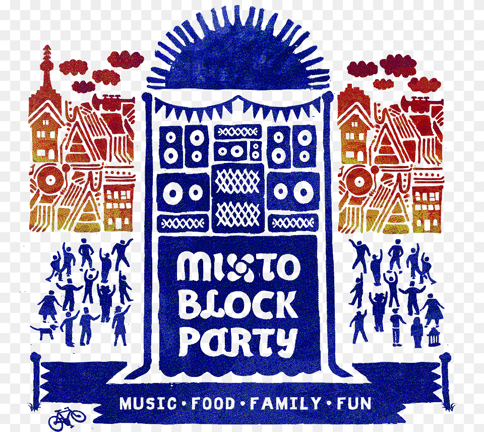 Mixto Block Party, Advertisement, Poster, Art, Graphics Free Png