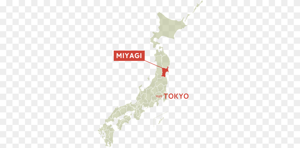 Miyagi Feel The Tradition Through Five Senses Tohoku X Japan Map Icon, Chart, Plot, Atlas, Rainforest Free Transparent Png