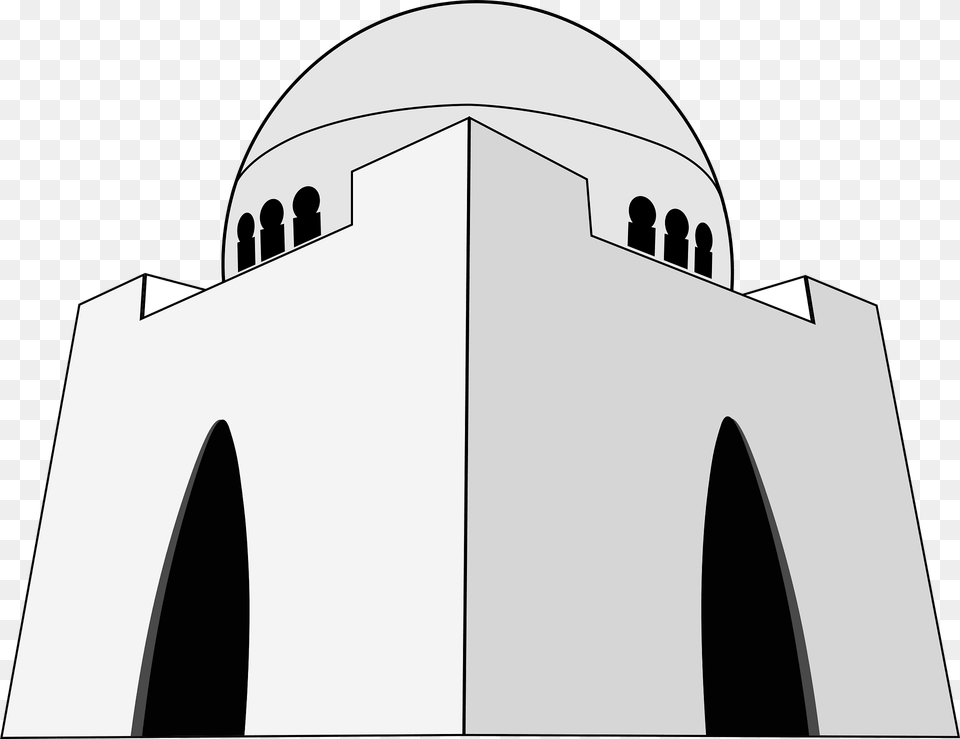 Mizar Quaid Clipart, Architecture, Building, Dome, Mosque Png Image