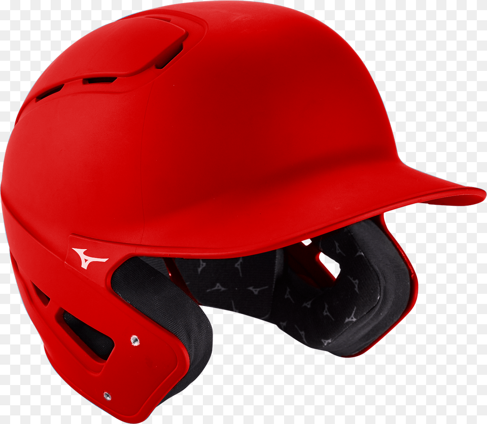 Mizuno Adult B6 Solid Batting Helmet Baseball Helmet, Batting Helmet, Clothing, Hardhat Png