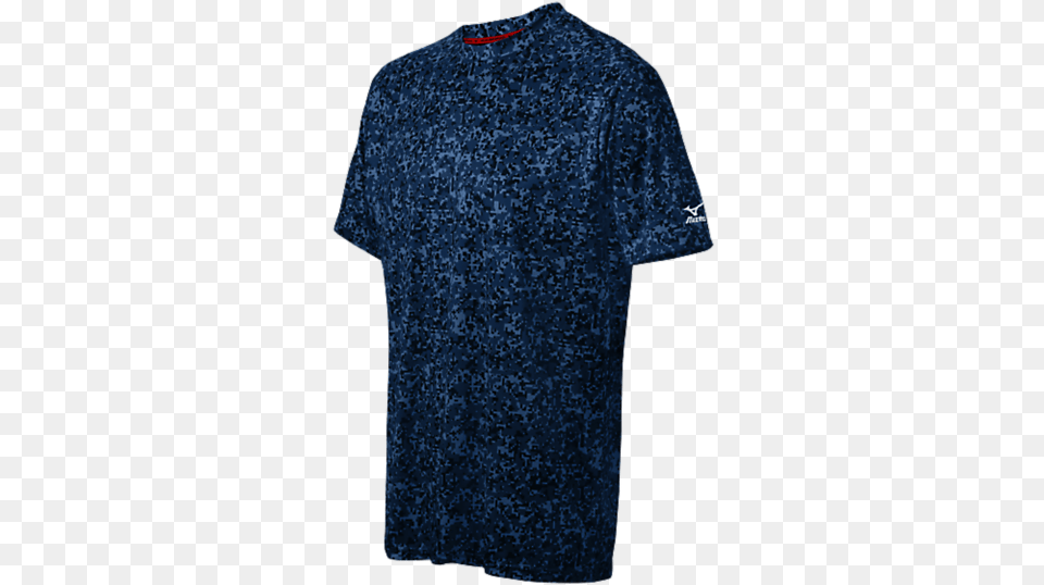 Mizuno Digital Camo Tee Blouse, Clothing, T-shirt, Shirt, Sleeve Png