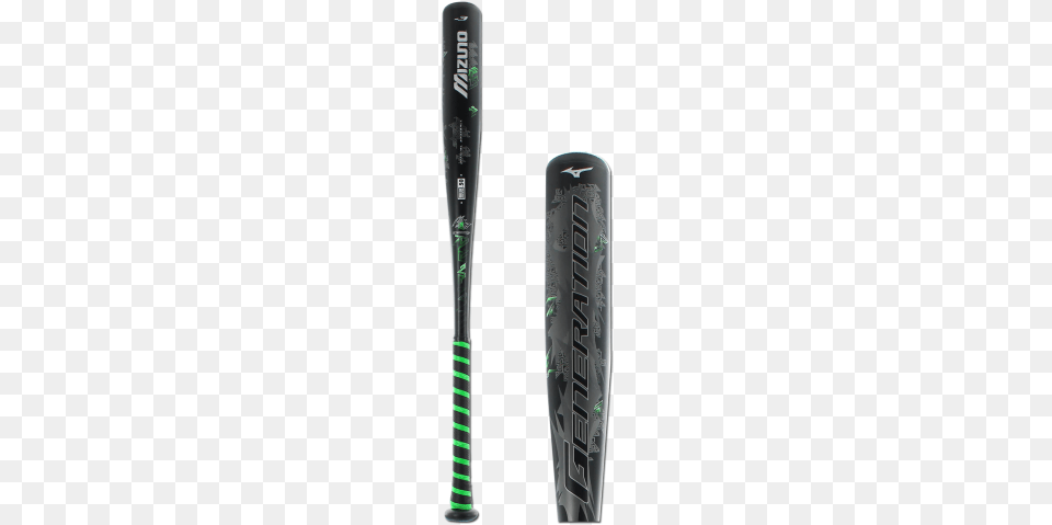 Mizuno Generation Baseball Bat Adult Black Neon Lime Mizuno, Baseball Bat, Sport Png Image