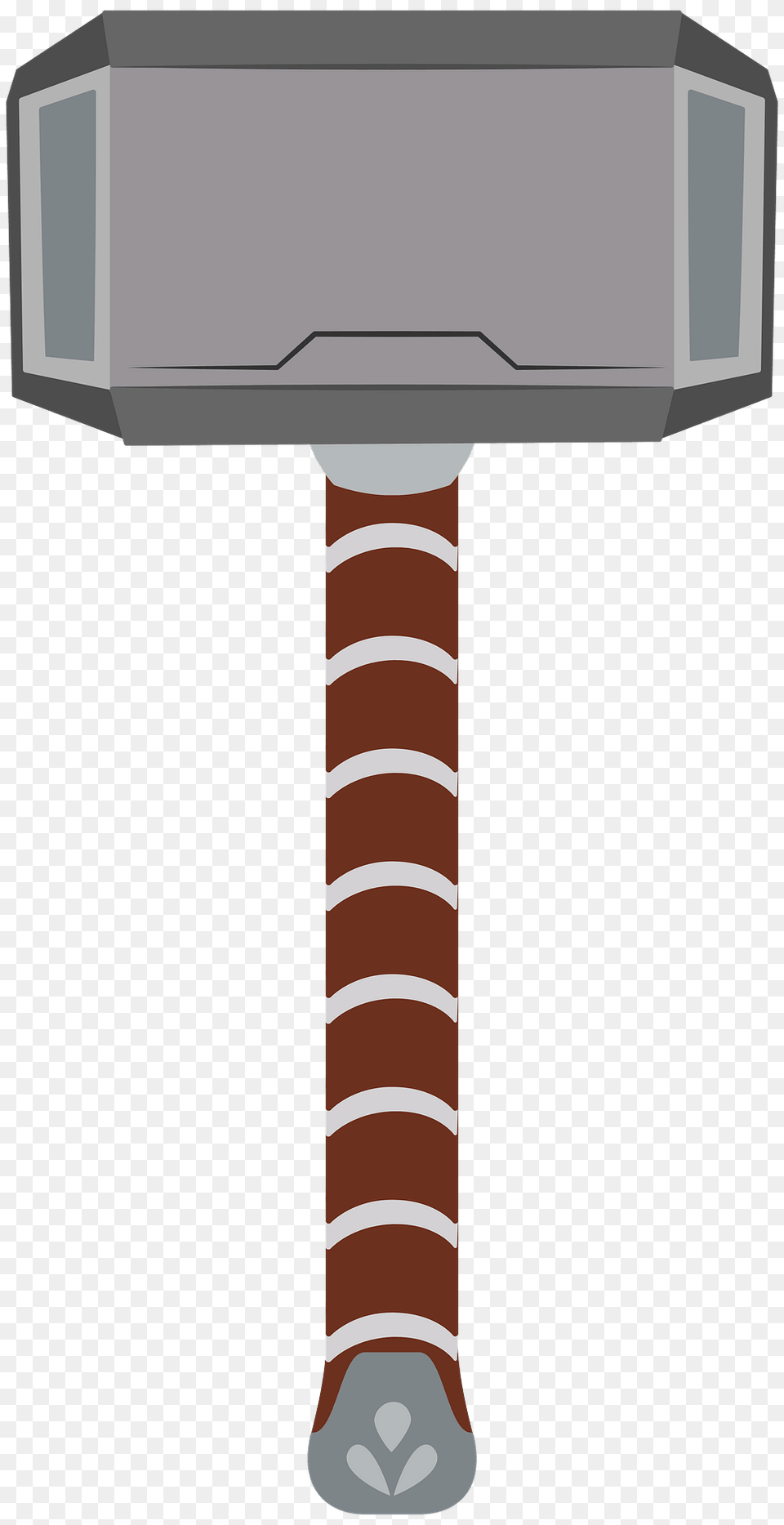 Mjlnir Thor Hammer Clipart, Device, Tool, Cross, Symbol Free Png Download