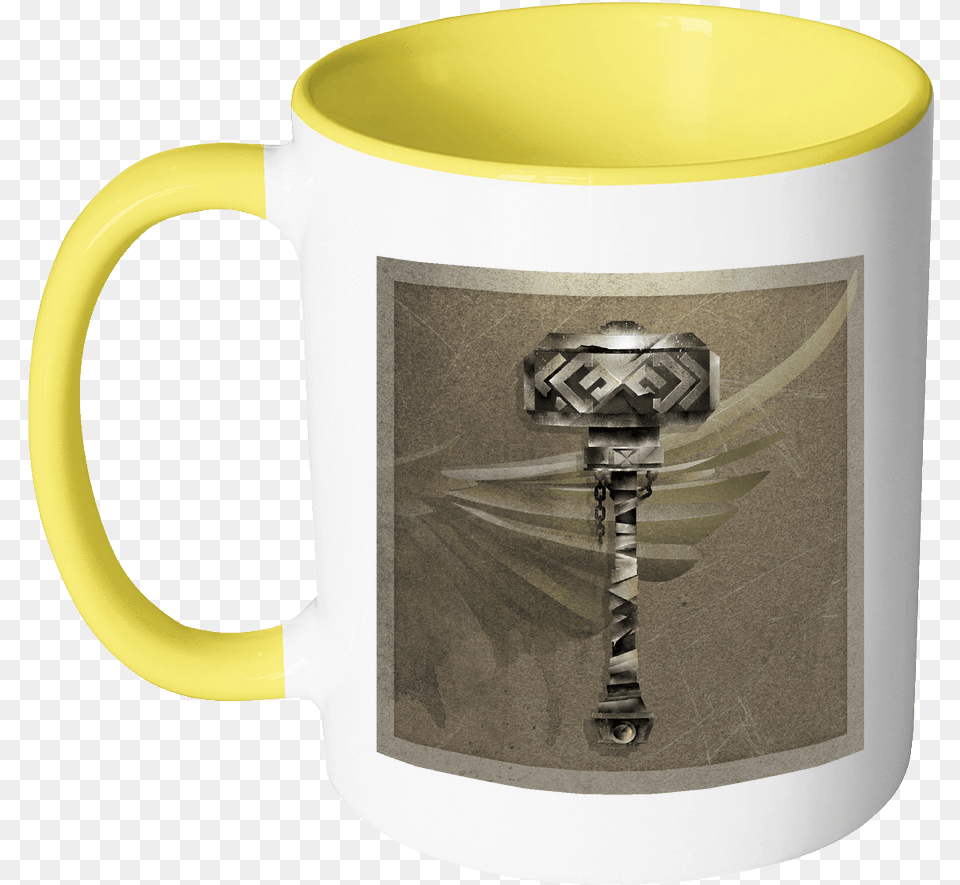 Mjolnir Viking Drinking Mugclass Mug, Cup, Beverage, Coffee, Coffee Cup Free Png Download
