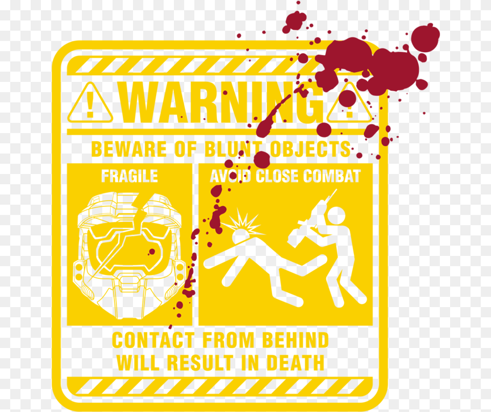 Mjolnir Warning Label Splat, Advertisement, Poster, Person Free Transparent Png