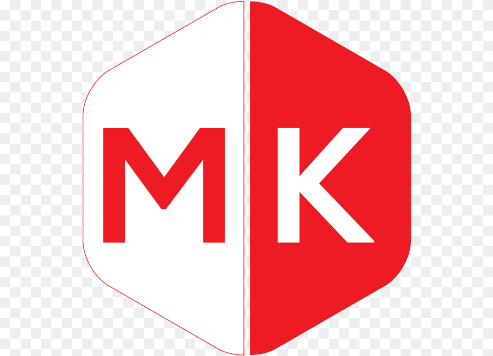 Mk Logo Design Download Mk Containers, Road Sign, Sign, Symbol, First Aid Free Png