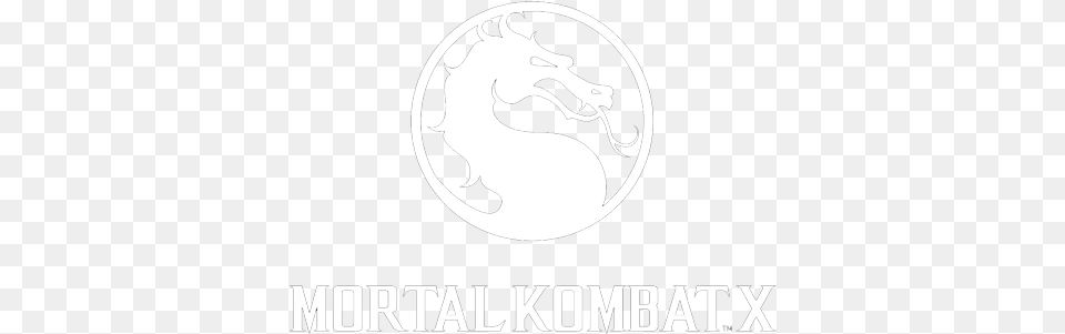 Mk Mortal Kombat X Banner, Stencil, Logo Png Image
