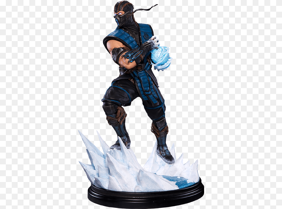 Mk Sub Zero Mk9 Statue, Adult, Male, Man, Person Free Png Download