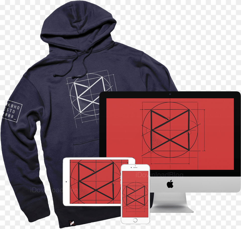 Mkbhd Wallpapers For Iphone Ipad Mkbhd T Shirt Logo, Clothing, Sweater, Knitwear, Hoodie Free Png