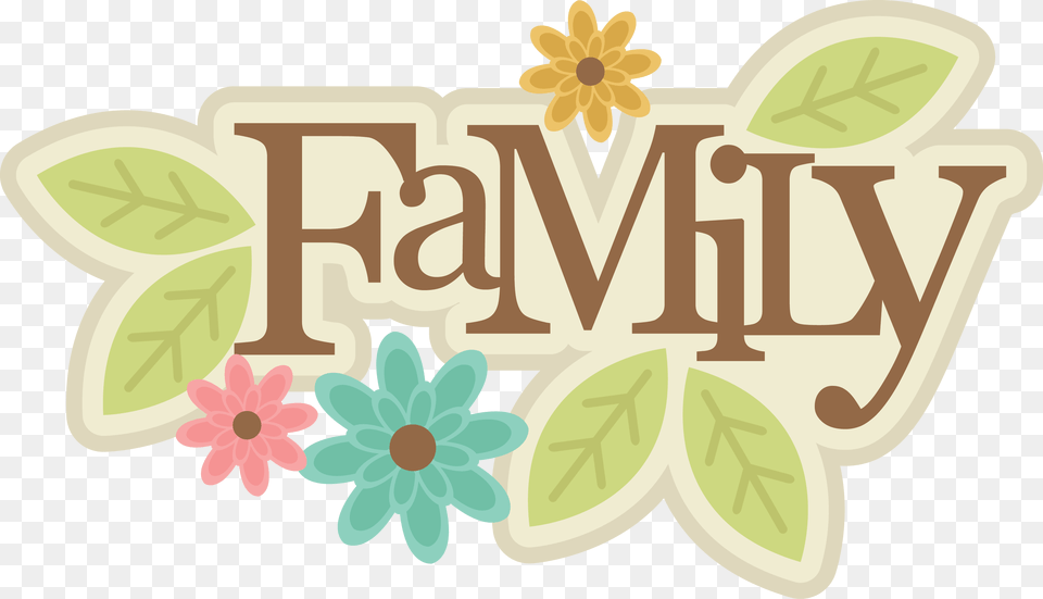 Mkc Family Title Svg Scrapbook Clipart, Art, Graphics, Plant, Herbs Png