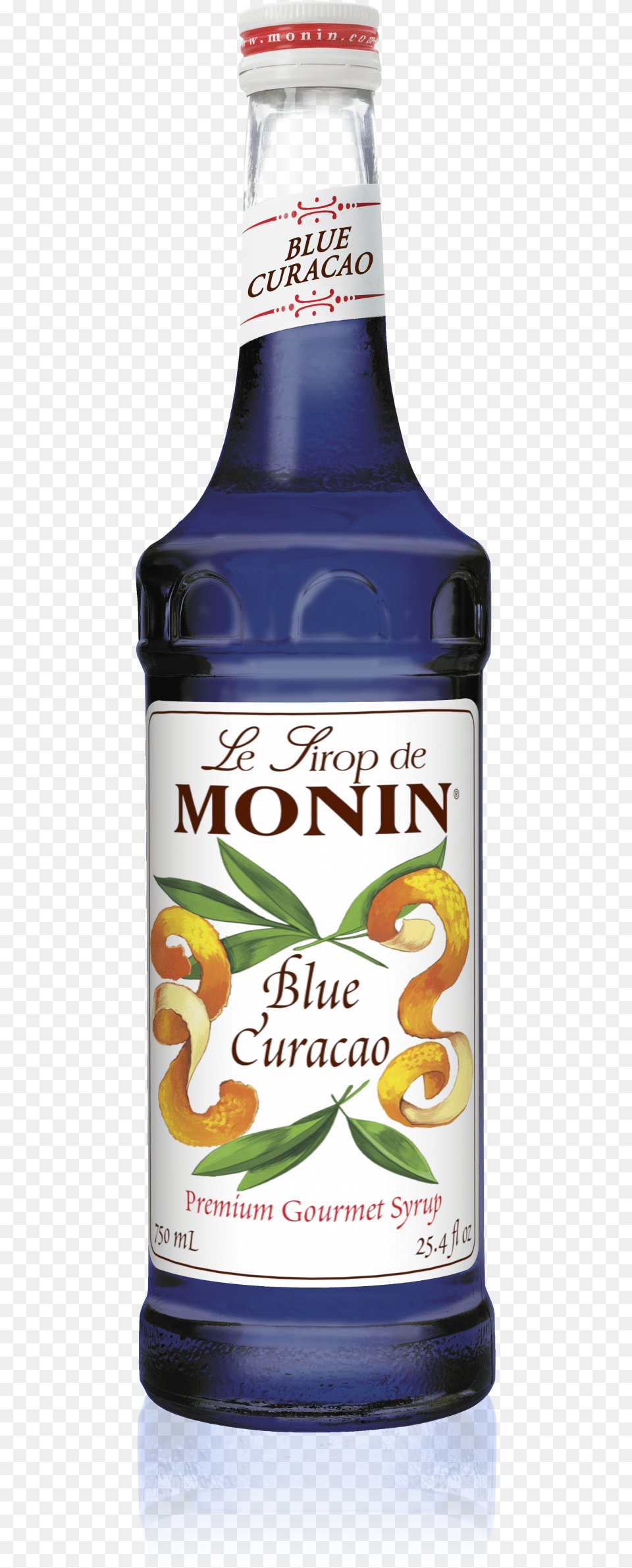 Ml Blue Curacao Syrup Monin Blue Curacao Syrup, Food, Seasoning, Alcohol, Beer Free Png Download