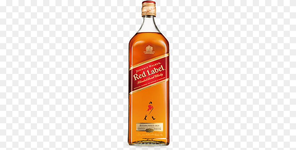 Ml Johnnie Walker Red Label 1125ml Price, Alcohol, Beverage, Liquor, Whisky Png Image